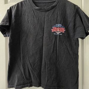 Black Graphic Truck T-Shirt